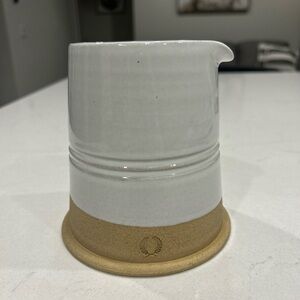 Farmhouse Pottery Vermont- cocktail server. Utensils not included